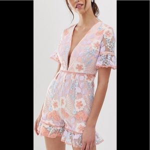 Gorgeous Embroidered Romper.